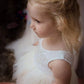 Aria in Antique Cream (Baby + Toddler) ~ Party or Flower Girl Dress