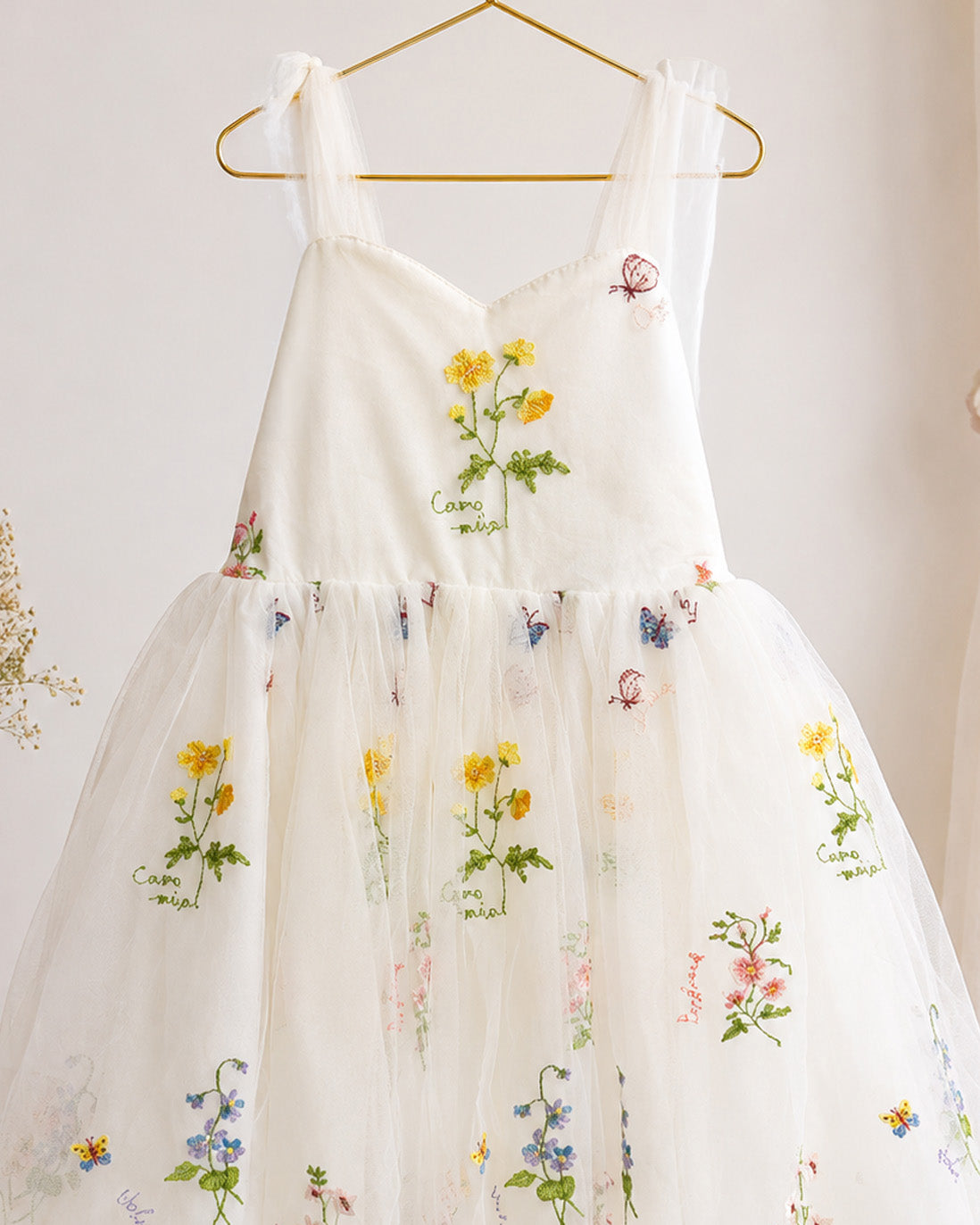 Athena Full Length ~ Ivory White Party or Flower Girl Dress