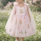 Athena ~ Blush Pink Party or Flower Girl Dress
