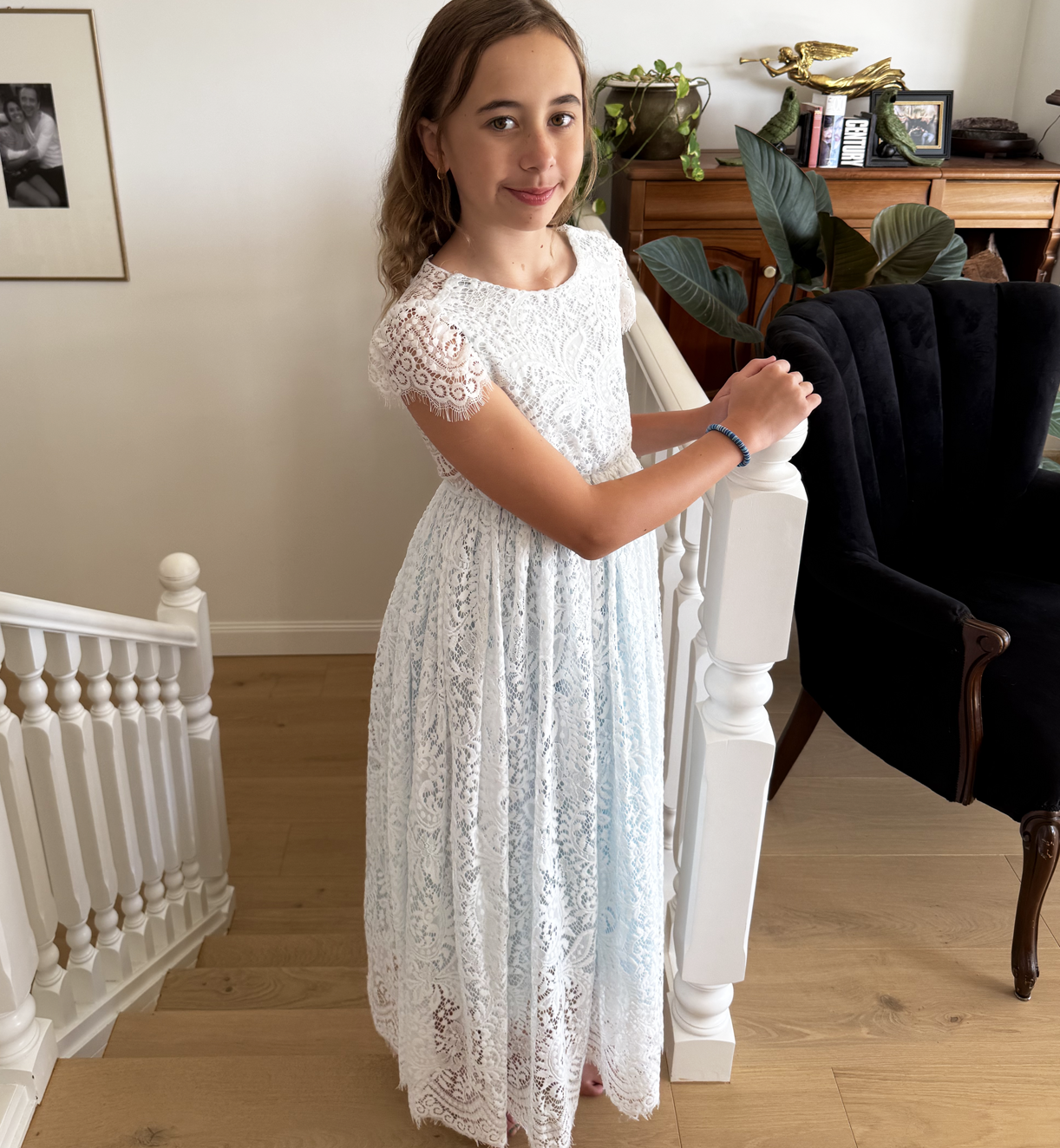 Aluna in Baby Blue ~  Flower Girl /Party Dress