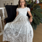 Aluna in Baby Blue ~  Flower Girl /Party Dress