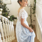 Aluna in Baby Blue ~  Flower Girl /Party Dress