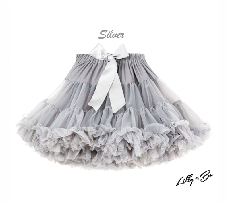 Amelie Pettiskirt in Silver Dove