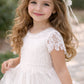 Arabella Flower Crown + Pink Satin Drawstring Bag- Ages 6 + upwards.