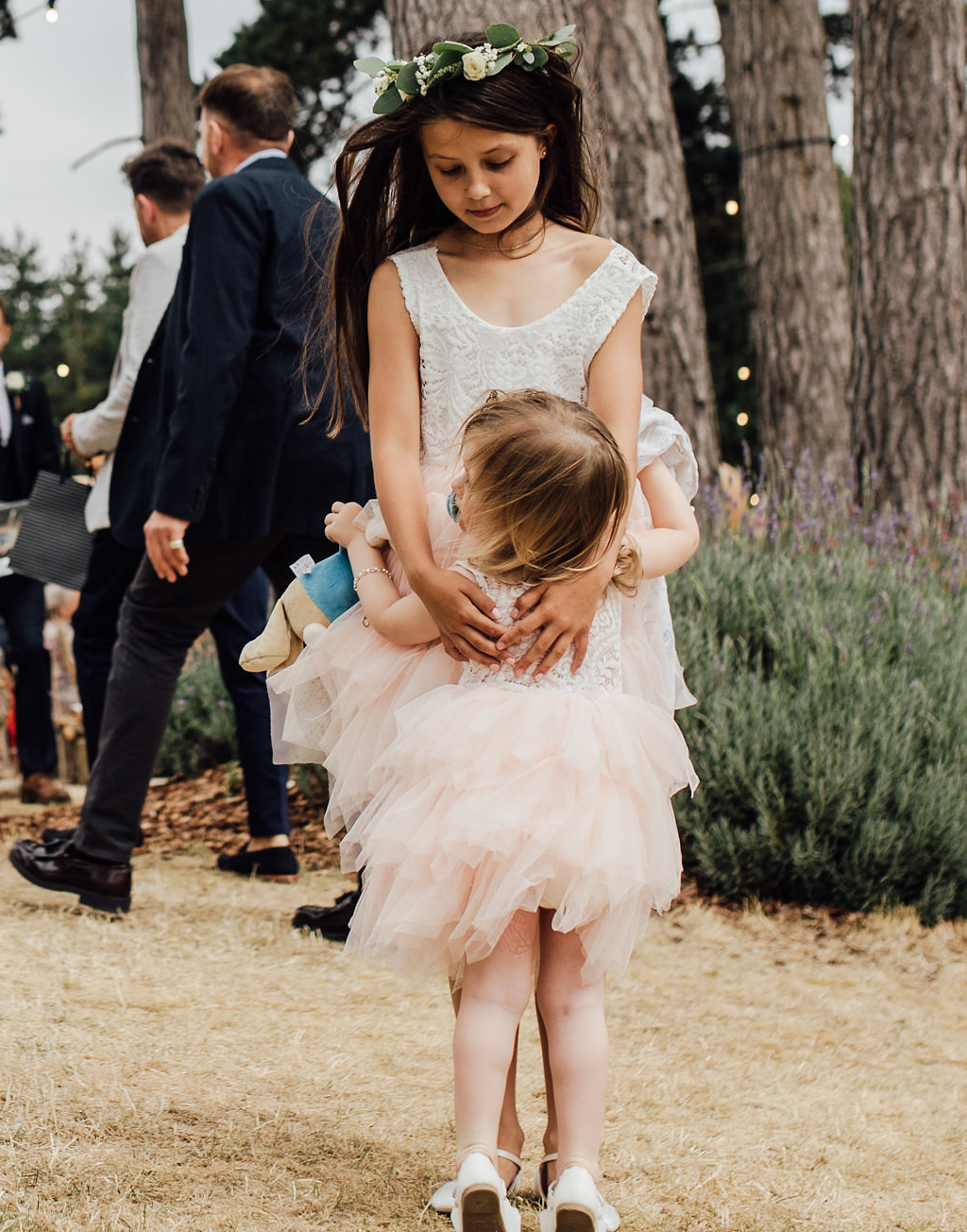 Aria in Blush/Apricot ~ Party or Flower Girl Dress