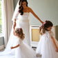 Audrey in Ivory White  (Baby + Toddler) ~ Party or Flower Girl Dress