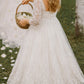 Ayla Ivory White ~ Party or Flower Girl Dress