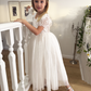 Blossom in Ivory White ~ Flower Girl or Party Girl Dress