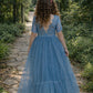 Blue Ivy in Dusty Blue ~ Party or Flower Girl Dress
