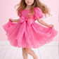 Cinnamon in Fuchsia Party Girl or Flower Girl Dress