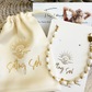 Elodie Freshwater Pearl Bracelet 18k Gold Plated Titanium, Tarnish Free, Hypoallergenic + Waterproof