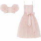 Fiora in Ballet Pink Party Dress + Bolero (Tween/Teen)