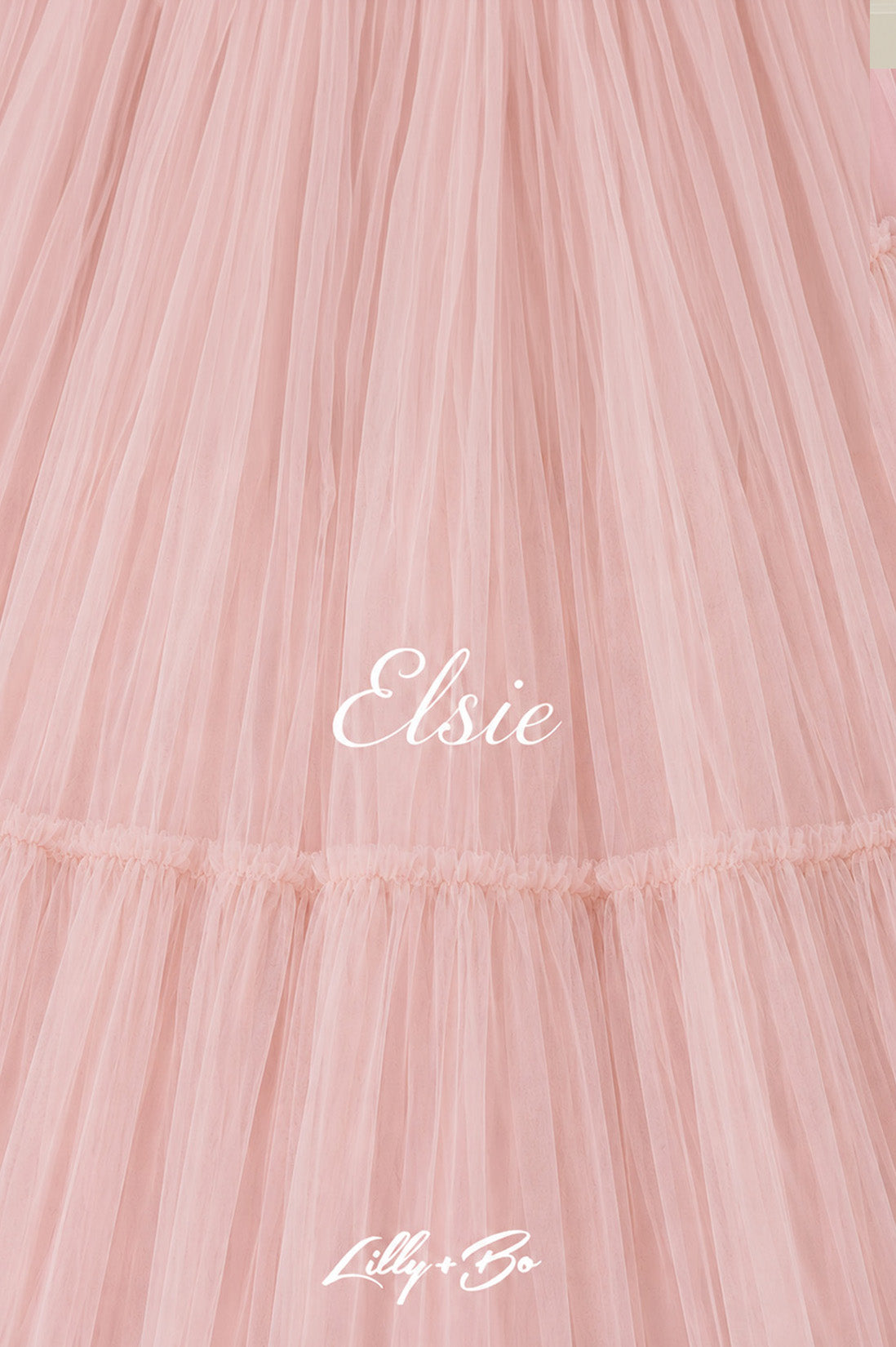 Elsie Ballet Pink Tulle Party Girl Dress