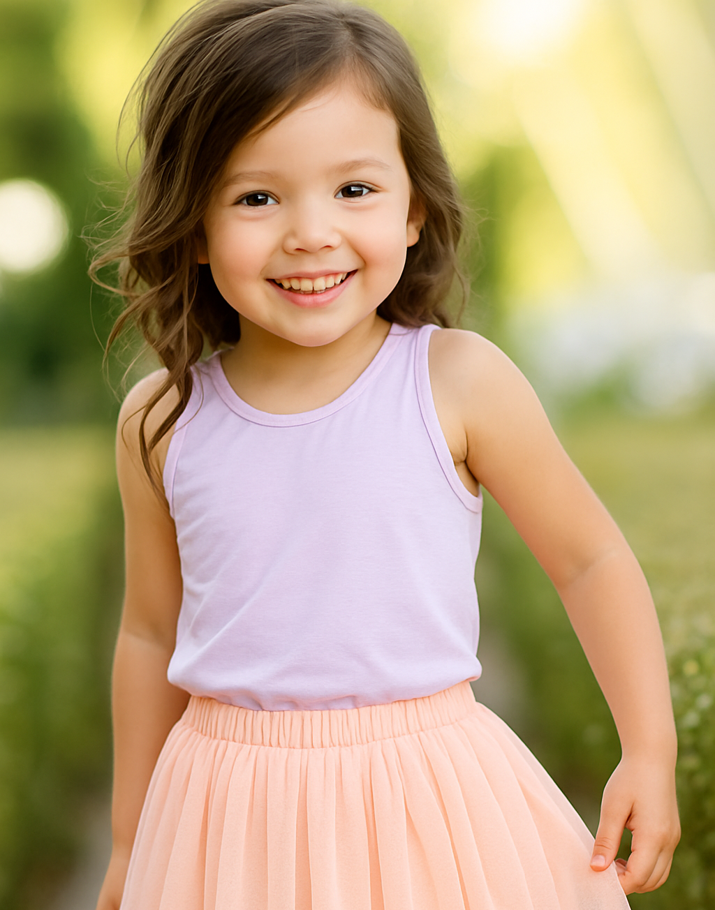 Enchanted Ruffle Tutu in Ballet Pink