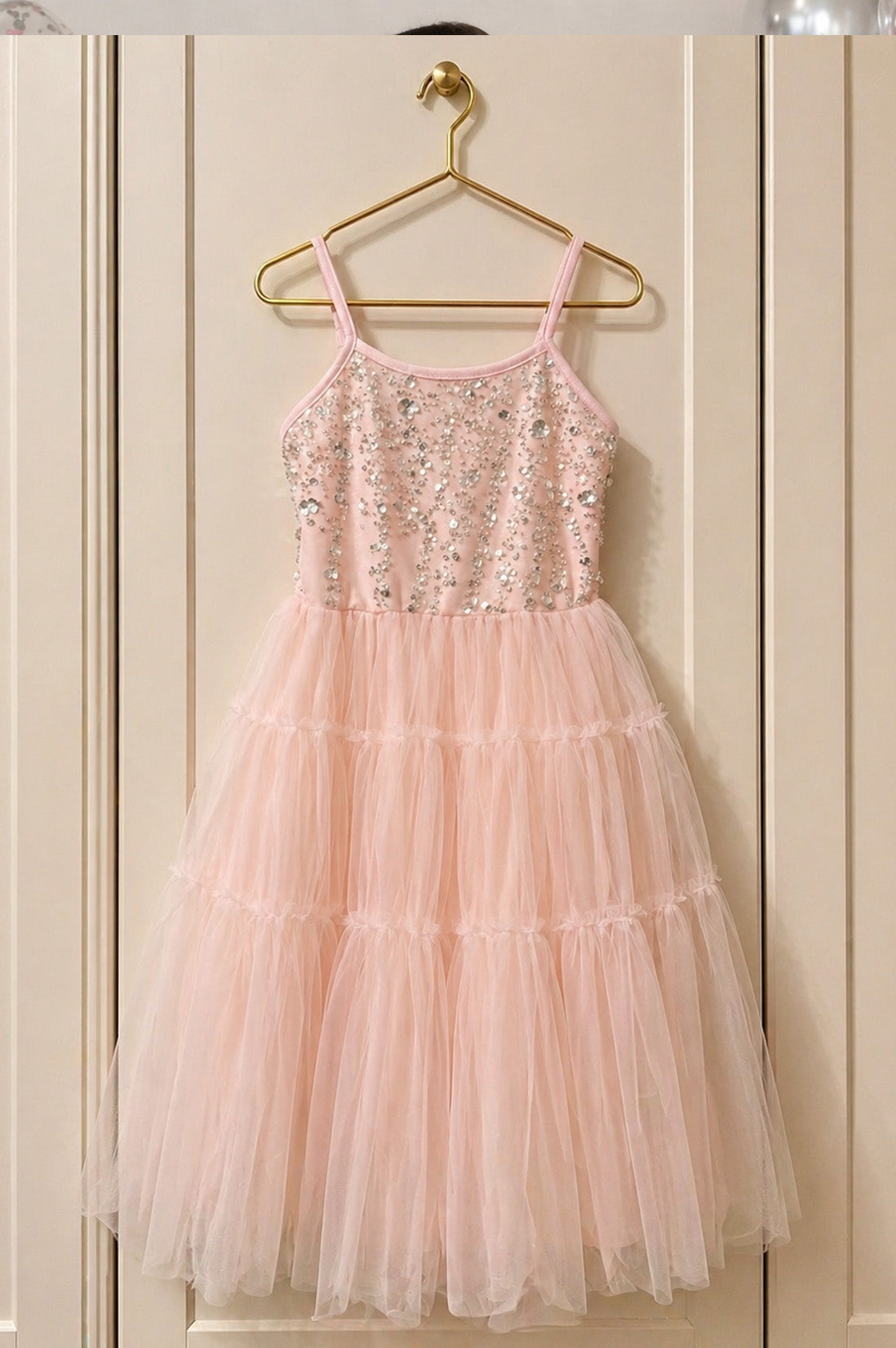 Fiora in Ballet Pink Party Dress + Bolero (Tween/Teen) - Bloom by L+B