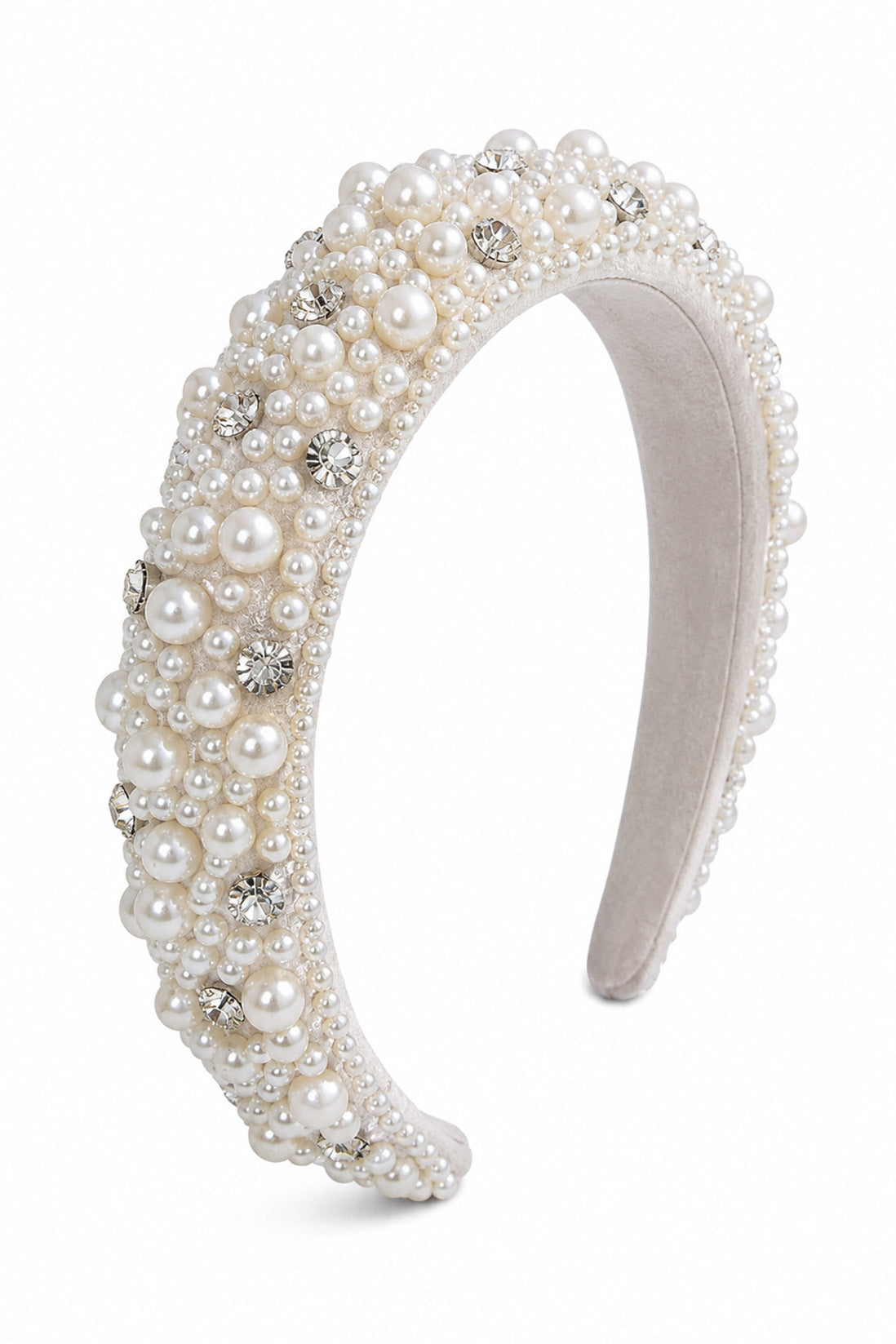 Halo Headband (Ages 6-Adult) with a pink satin drawstring bag.