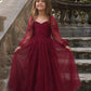 Holly in Burgundy ~ Party or Flower Girl Dress