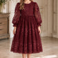 Holly in Burgundy ~ Party or Flower Girl Dress