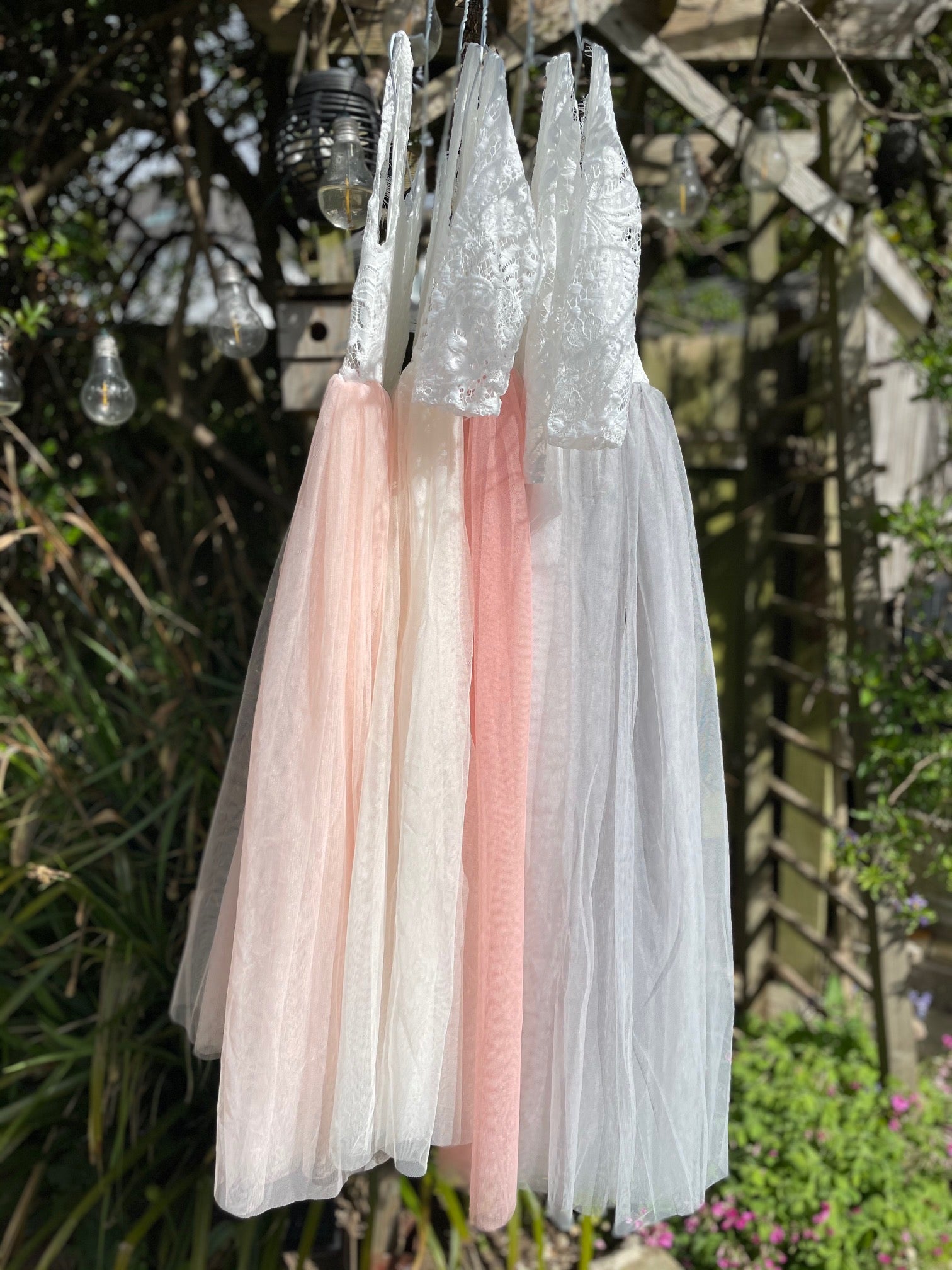 Mary-Jane in Antique Cream ~ Party or Flower Girl Dress