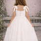 Kiera in Ivory White ~ Party or Flower Girl Dress