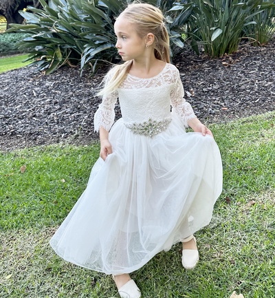 Layla ~  Flower Girl or Communion Dress