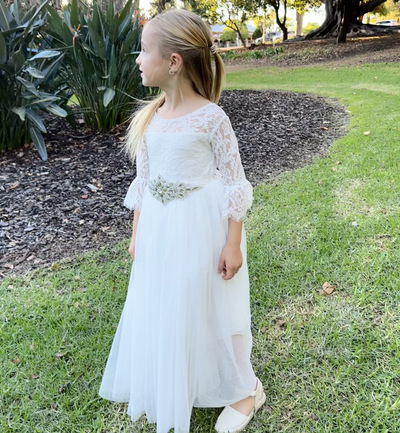 Layla ~  Flower Girl or Communion Dress