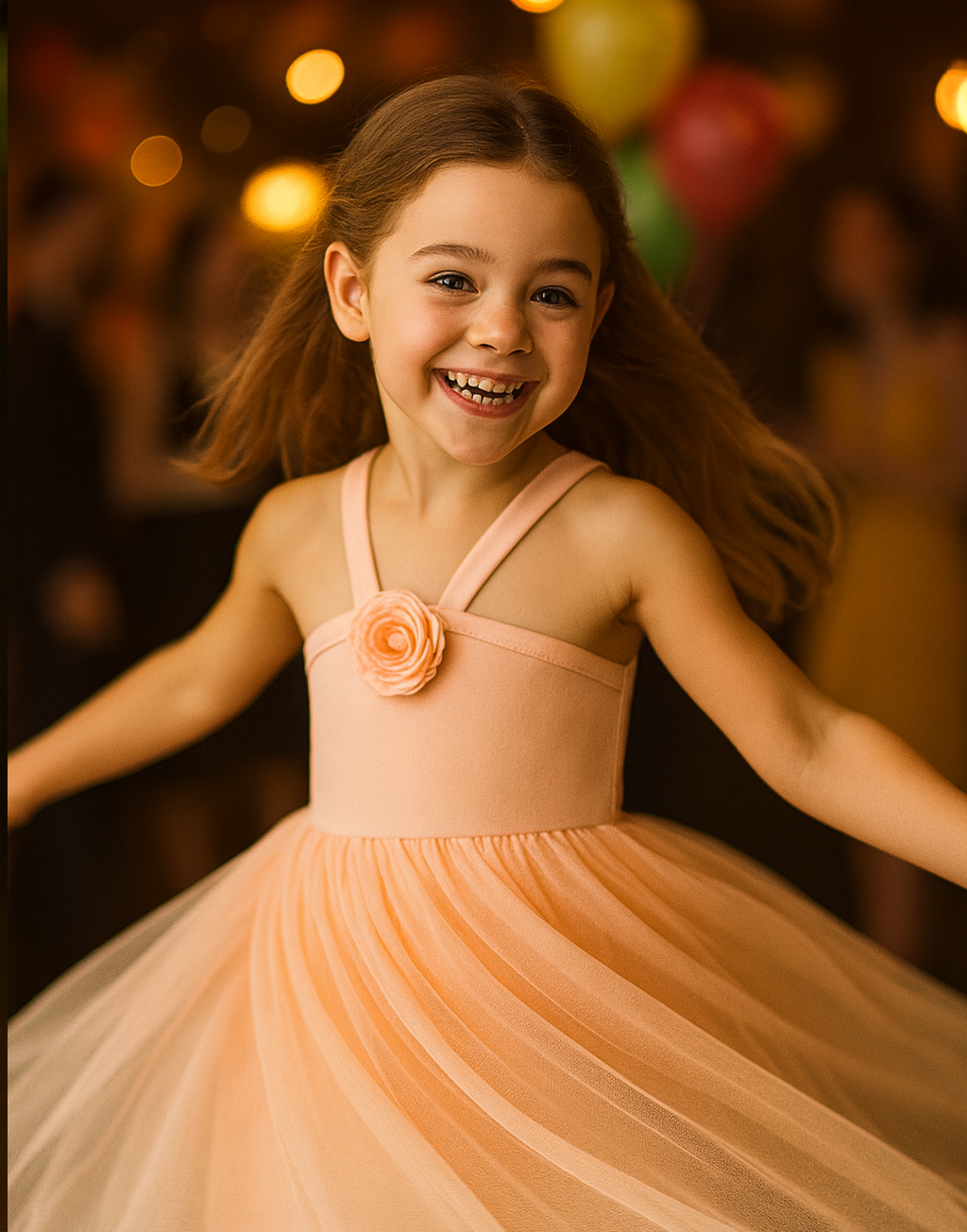 Mabel ~ Pink Party Girl Dress