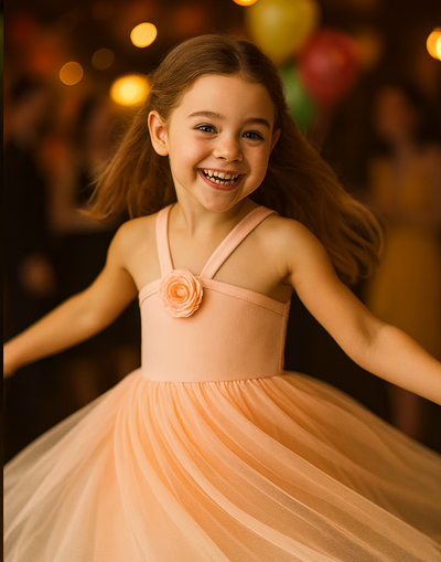 Mabel ~ Pink Party Girl Dress