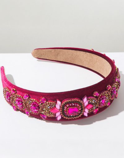 Magenta Queen (Ages 6-Adult) with a pink satin drawstring bag.