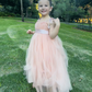 Mina in Blush ~ Party or Flower Girl Dress