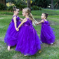 Mina in Blackberry ~ Party or Flower Girl Dress