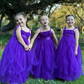 Mina in Blackberry ~ Party or Flower Girl Dress