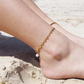 Amore Bracelet/Anklet ~ 18k Gold Plated Titanium + Waterproof for Girls/Teens