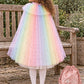 Unicorn Cape ~ A Perfect Christmas Gift For Girls with a Pink Satin Drawstring Bag