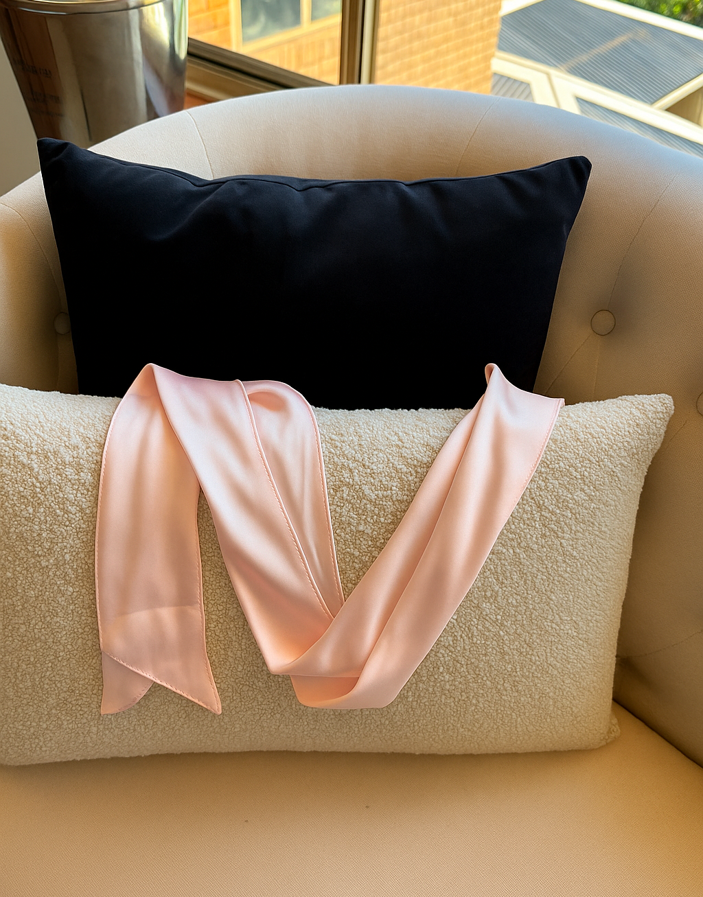 Satin Sash in Ballet Pink- Flower Girls