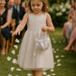 Flower Girls Petal/Confetti Satin Basket