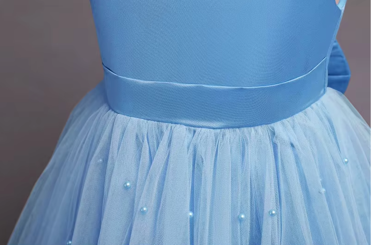 Helena in Baby Blue ~ Luxurious Party Dress