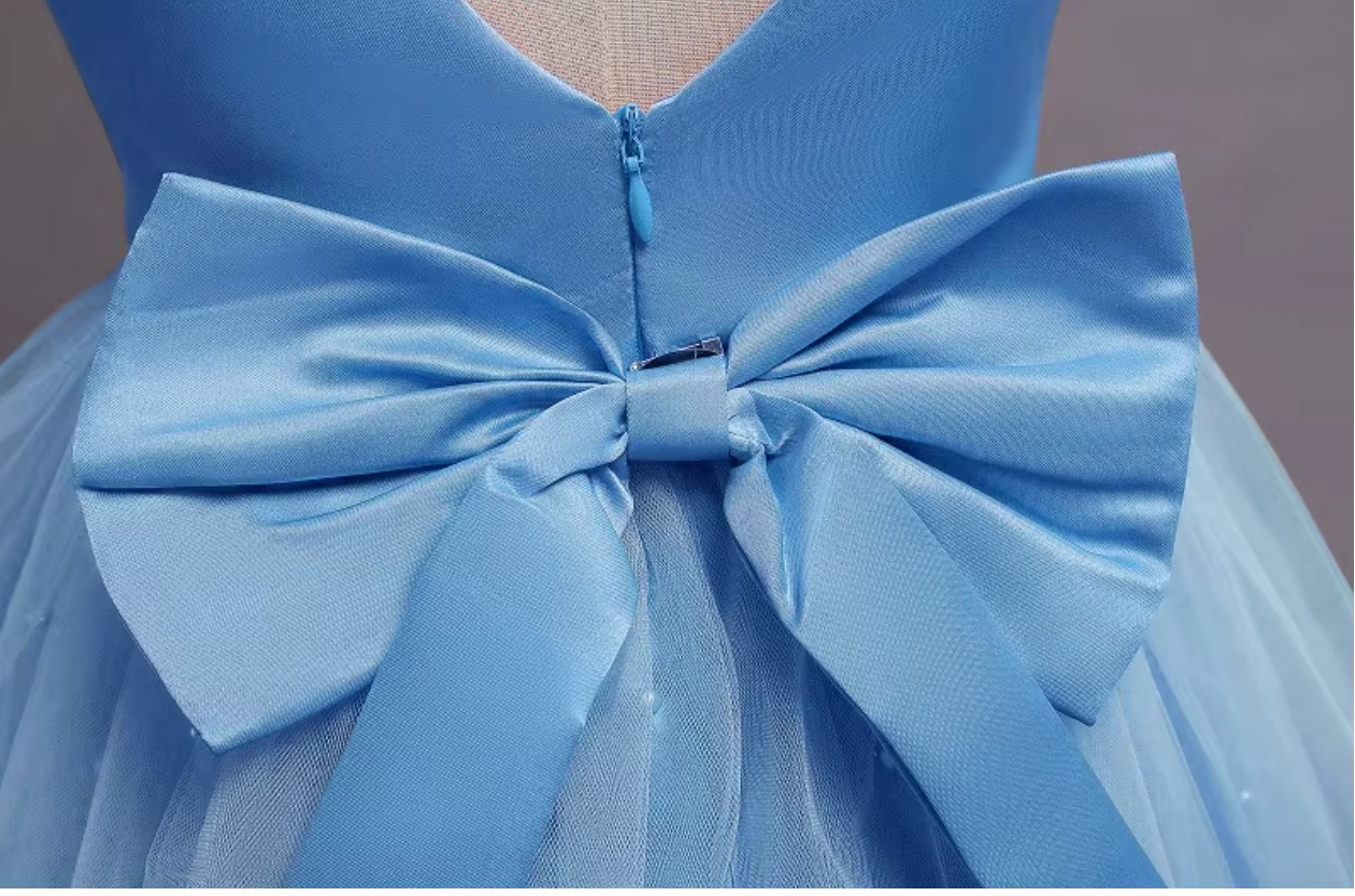 Helena in Baby Blue ~ Luxurious Party Dress