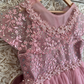 Grace in Dusty Rose Party Dress or Flower Girl