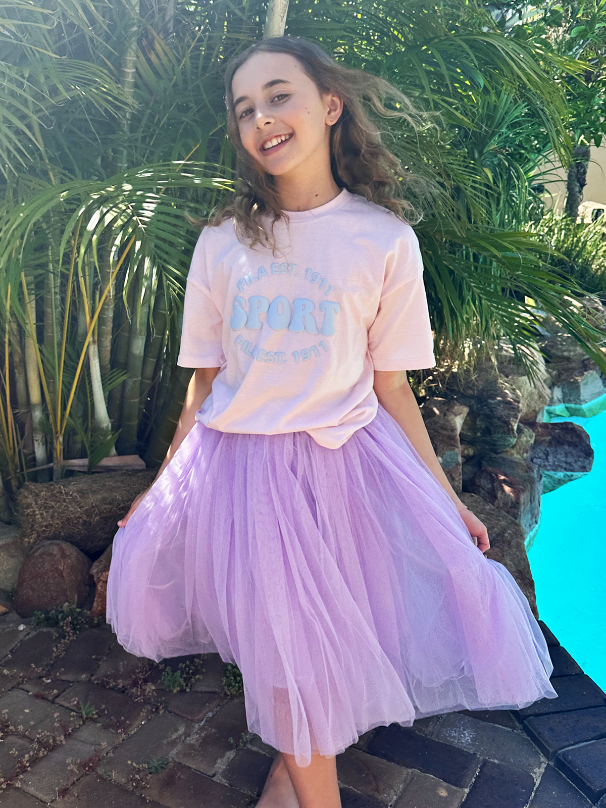 Enchanted Ruffle Tutu in Lush Lavender