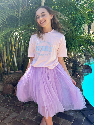 Talulah in Lilac ~Tulle Tutu Skirt