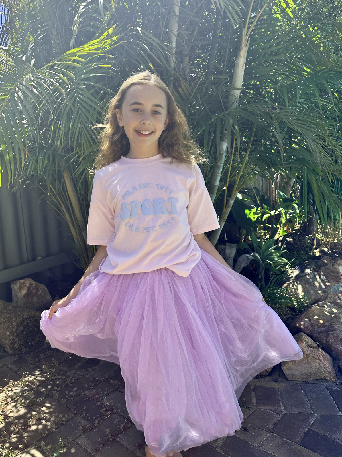 Enchanted Ruffle Tutu in Lush Lavender