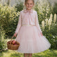Willow Tutu in Ballet Pink + Pink Satin Drawstring Bag