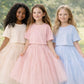 Willow Tutu in Ballet Pink + Pink Satin Drawstring Bag