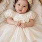 Adele in Antique Cream Flower Girl Dress {Baby + Toddler}