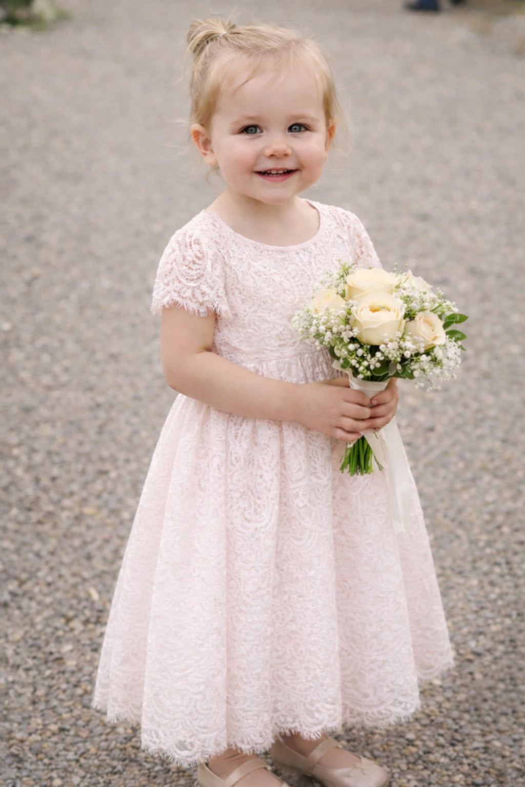 Aluna in Baby Pink (Baby + Toddler) ~  Flower Girl /Party Dress