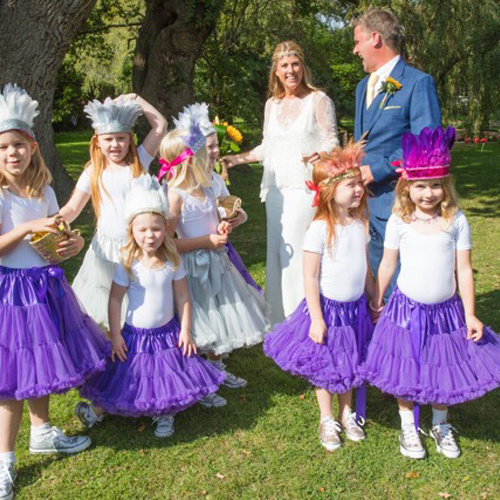 Amelie Pettiskirt in Berry Crush