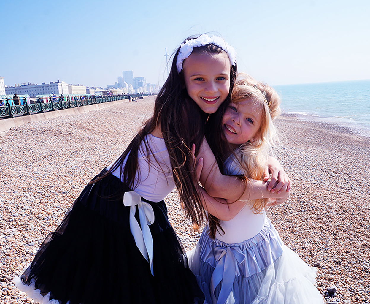 Amelie Pettiskirt in Silver Dove