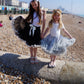 Amelie Pettiskirt in Silver Dove