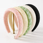 Amore Pink Headband in a Pink Satin Drawstring Bag.